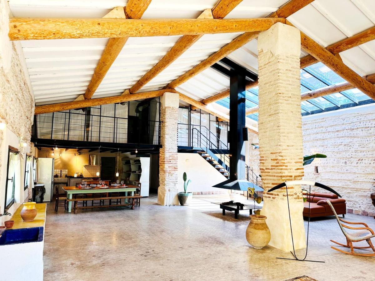 Magnifique Loft - Piscine - Tennis - Babyfoot Nîmes Extérieur photo