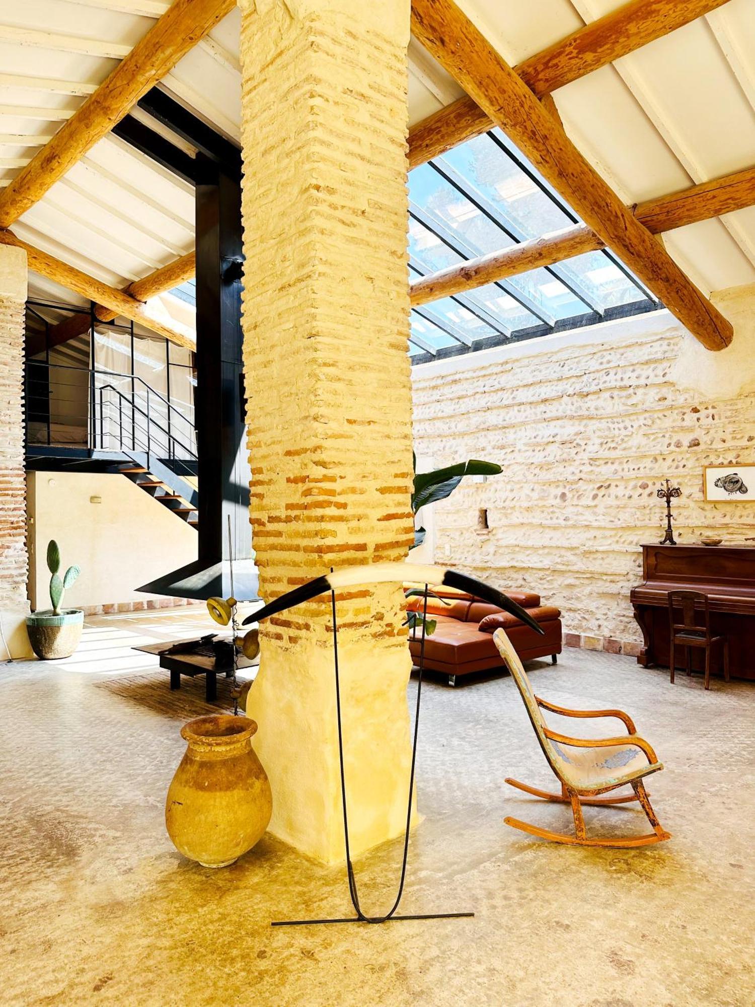 Magnifique Loft - Piscine - Tennis - Babyfoot Nîmes Extérieur photo