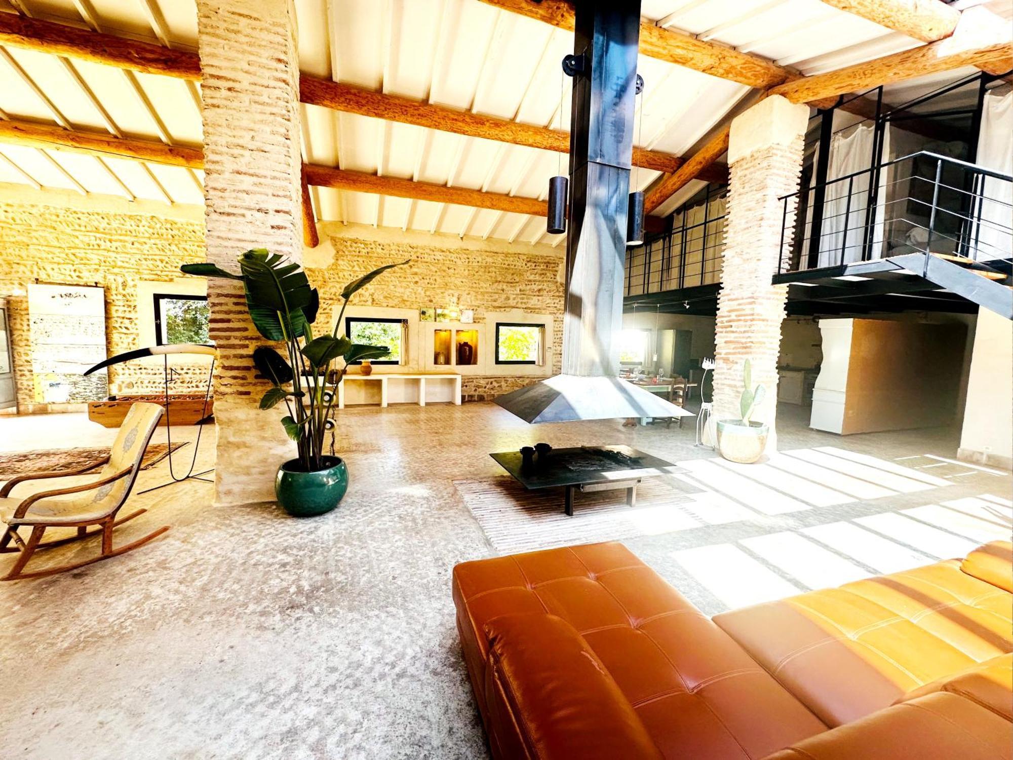 Magnifique Loft - Piscine - Tennis - Babyfoot Nîmes Extérieur photo