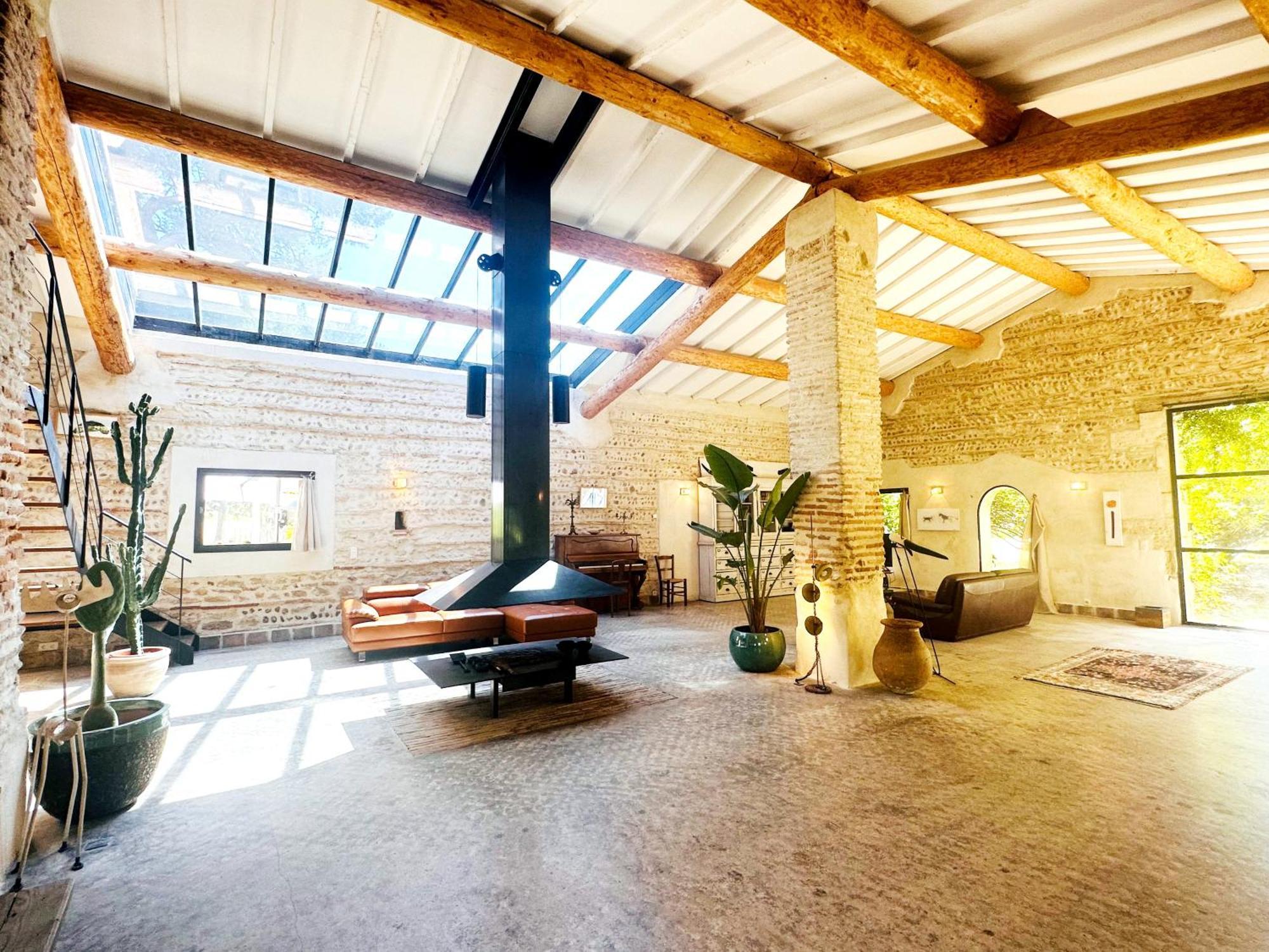 Magnifique Loft - Piscine - Tennis - Babyfoot Nîmes Extérieur photo