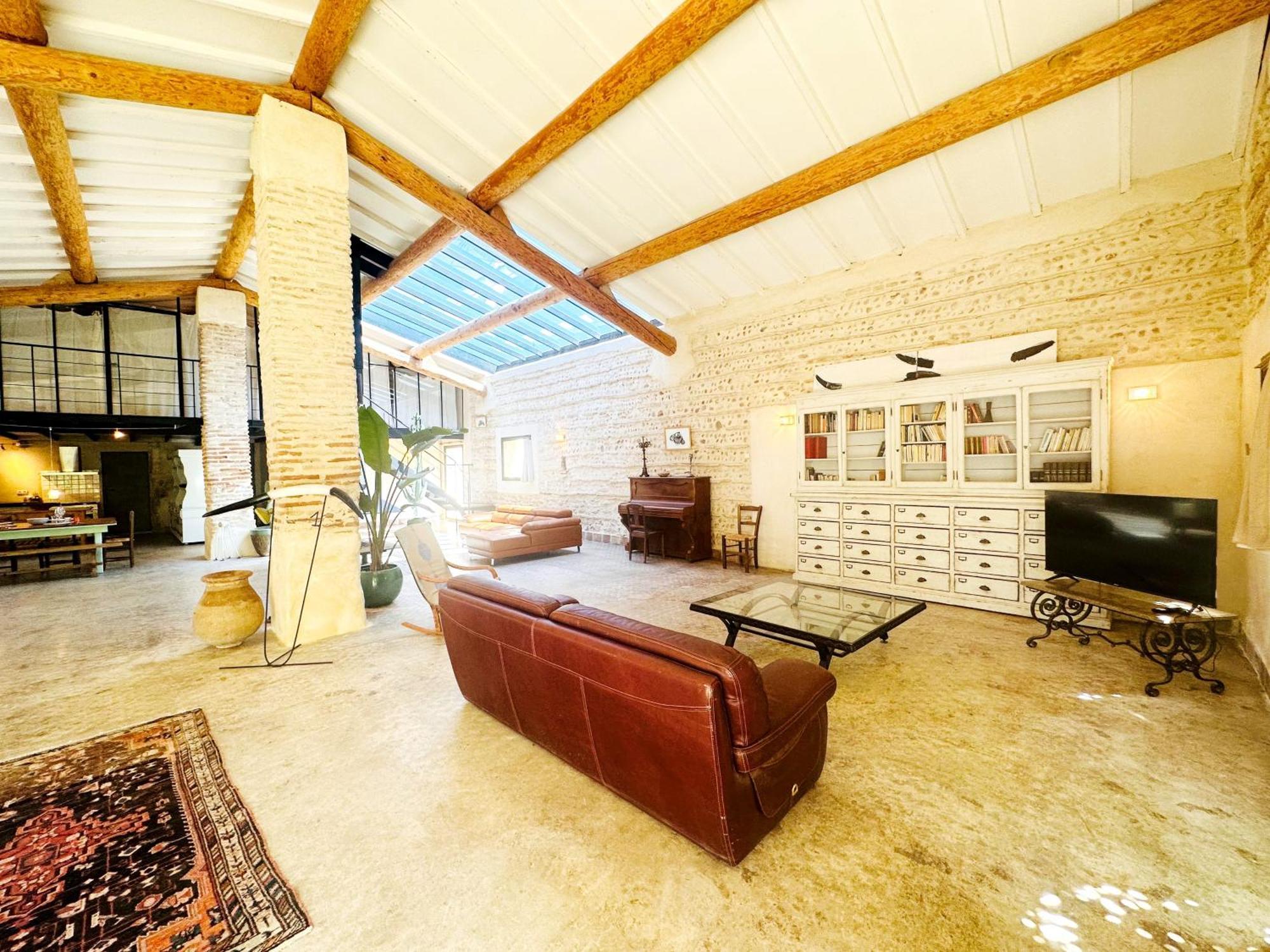 Magnifique Loft - Piscine - Tennis - Babyfoot Nîmes Extérieur photo