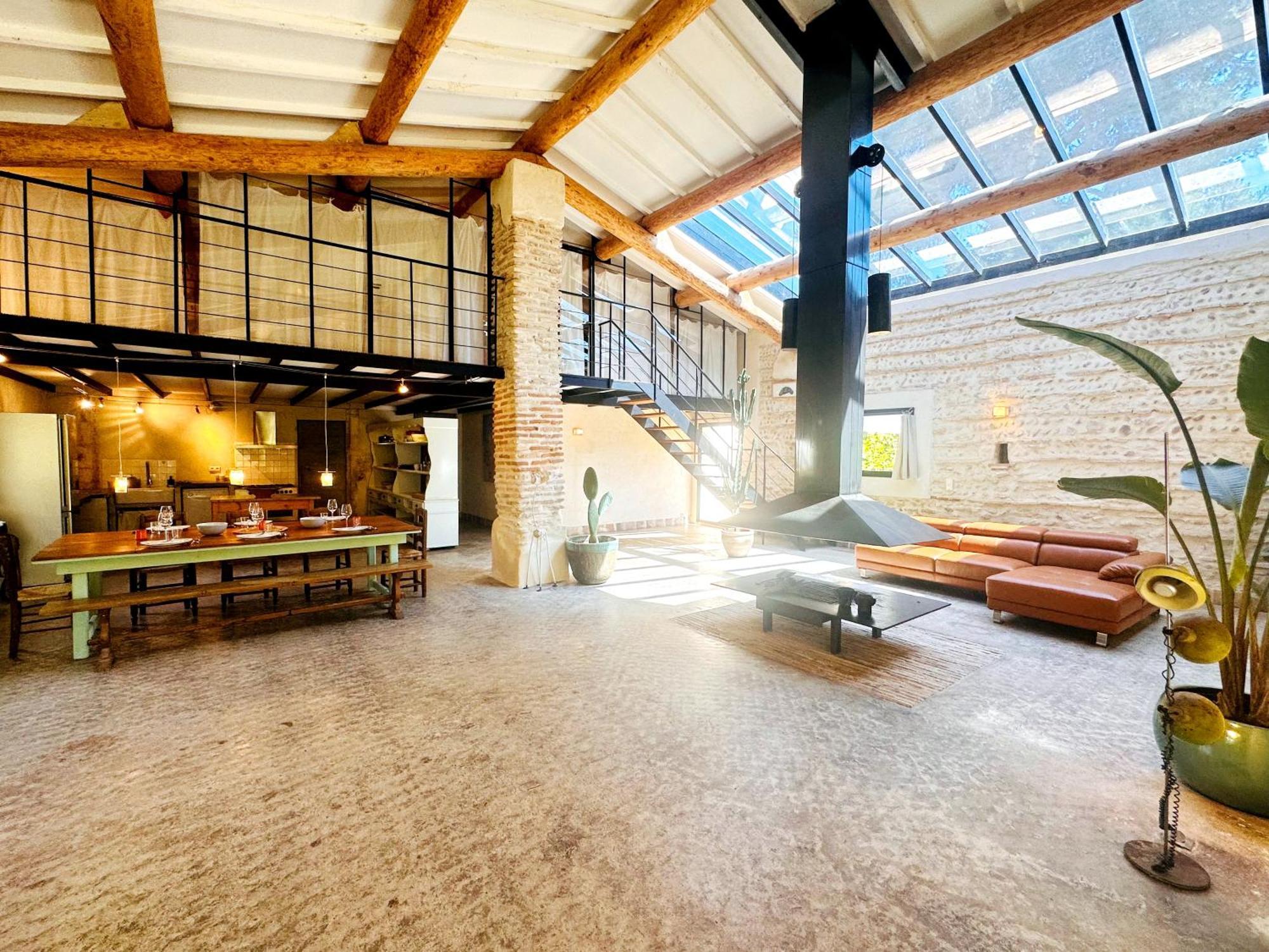 Magnifique Loft - Piscine - Tennis - Babyfoot Nîmes Extérieur photo
