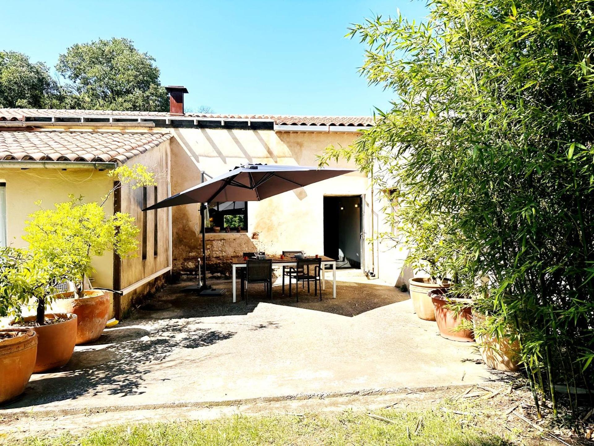 Magnifique Loft - Piscine - Tennis - Babyfoot Nîmes Extérieur photo